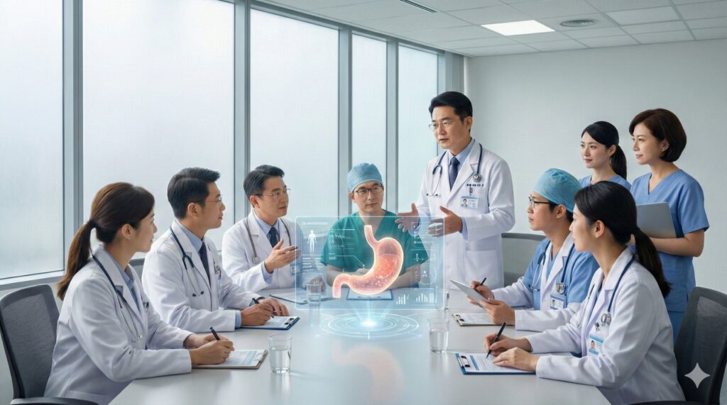 高醫多專科醫療團隊共同討論胃癌治療策略