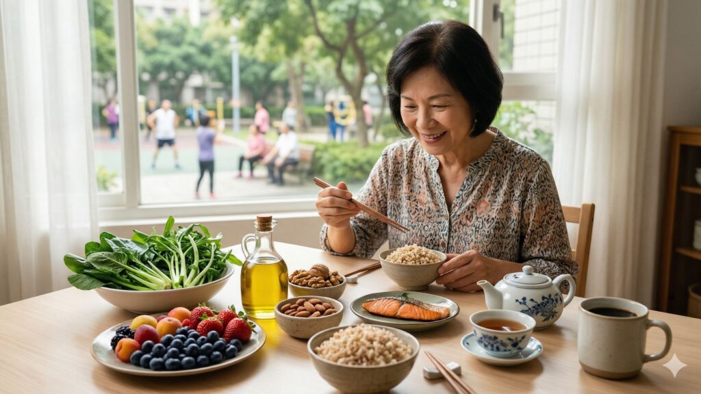 地中海飲食與健康生活型態促進腦部健康