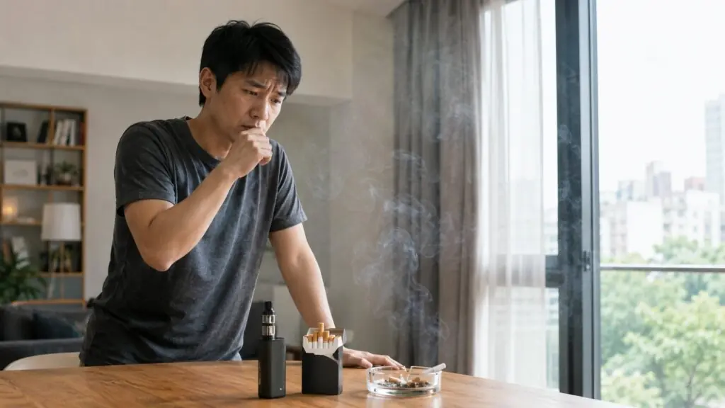 電子菸致癌機轉漸明確,吸入氣溶膠恐增肺癌、口腔癌:同時使用菸草致癌風險激增58倍 3 同時使用菸草與電子菸使肺癌風險暴增58倍