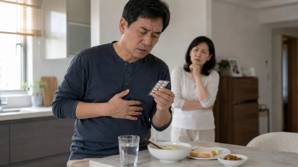 胃癌早期可能出現胃脹、食慾下降、黑便、貧血與體重減輕