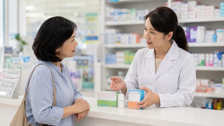 自我照護結合社區藥師專業諮詢,協助民眾安全使用非處方藥並辨識紅旗症狀