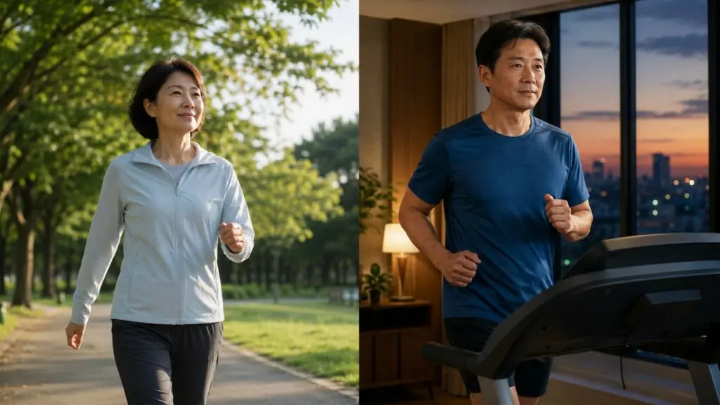 運動時間配合生理時鐘效果更好?12週研究:晨型早上、夜型傍晚運動,收縮壓降幅近2倍 2 晨型早上運動、夜型傍晚運動,12週後收縮壓平均下降10.8毫米汞柱