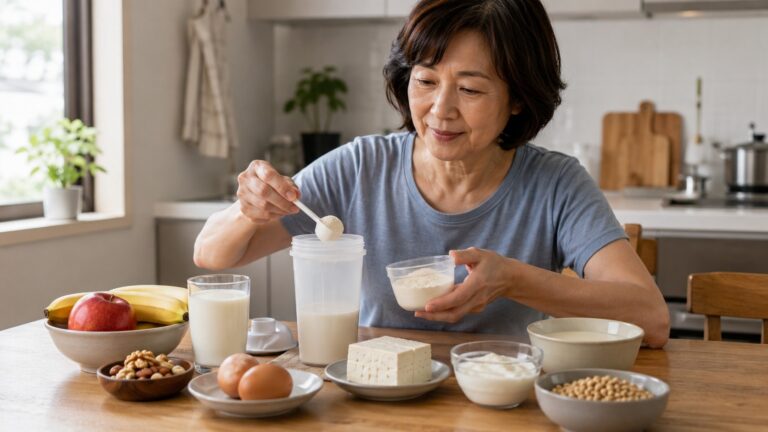 蛋白質補充品與肌酸應依年齡、運動、減重狀態及腎功能調整攝取方式