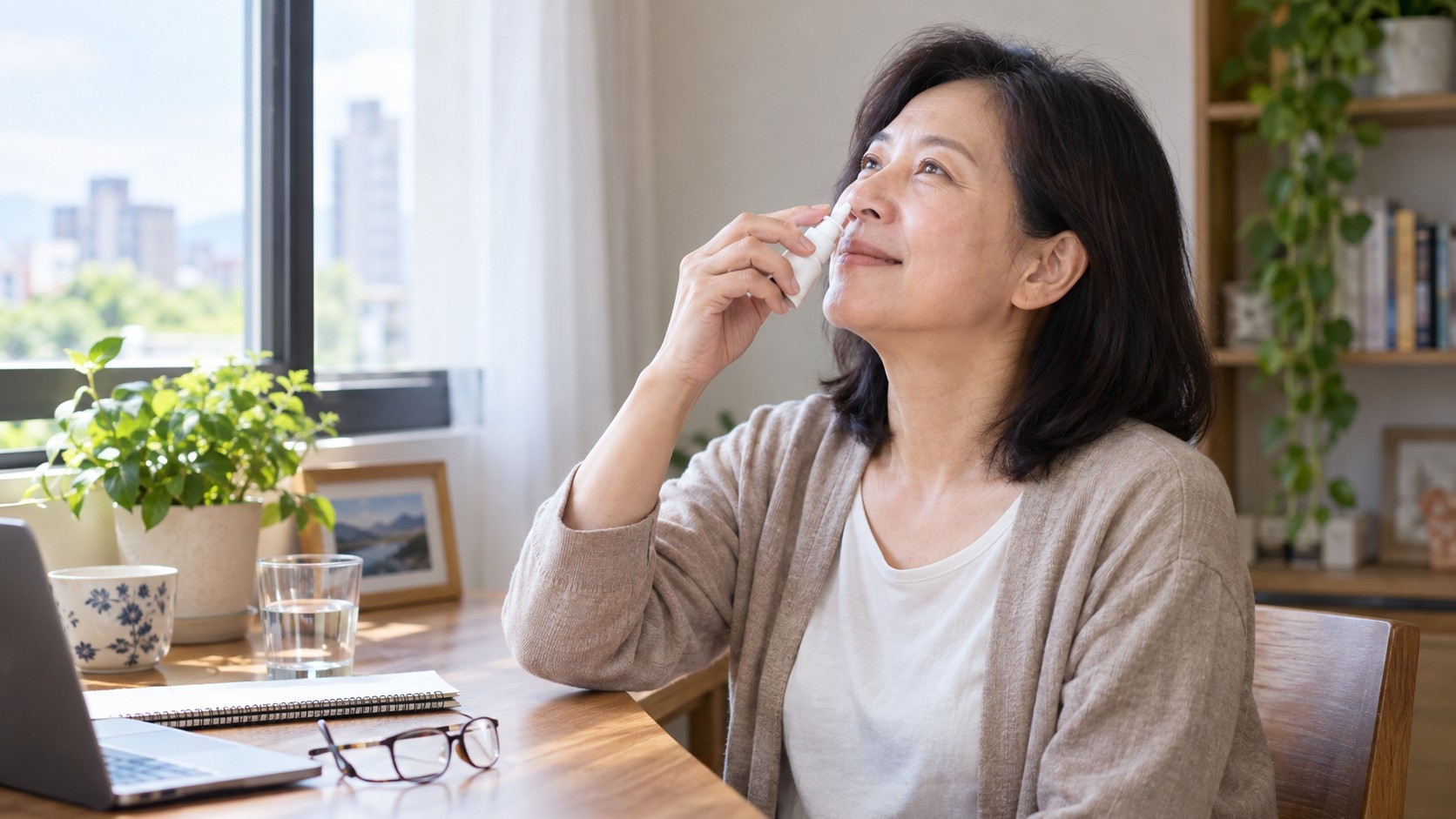 婦人乾眼症嚴重到被迫辭職！新型「鼻噴液」啟動自體淚液分泌 助患者重拾正常生活